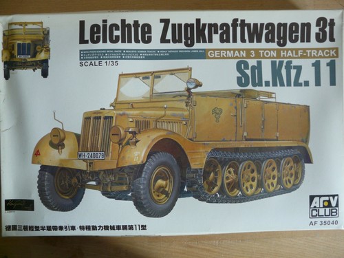 3D Printable Half-track Sd.Kfz.250/11 Schwerer Panzerbüchse 41
