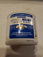 Dykem 80300 Layout Fluid,Steel Blue,4 Oz