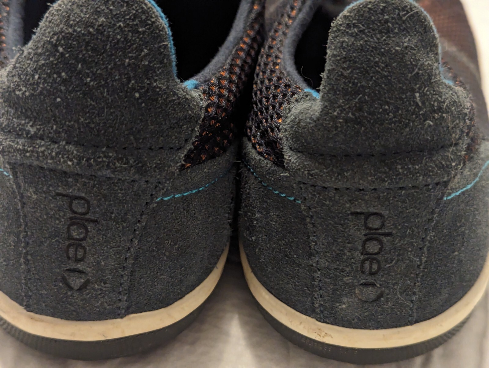 PLAE Prospect Men's 9.5 Women's 11 Black / Navy Sneakers Shoes