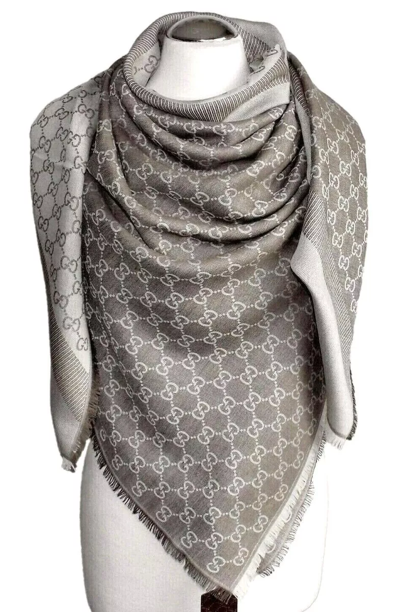 Silver Shawl, Wool & Silk Mix Shawls