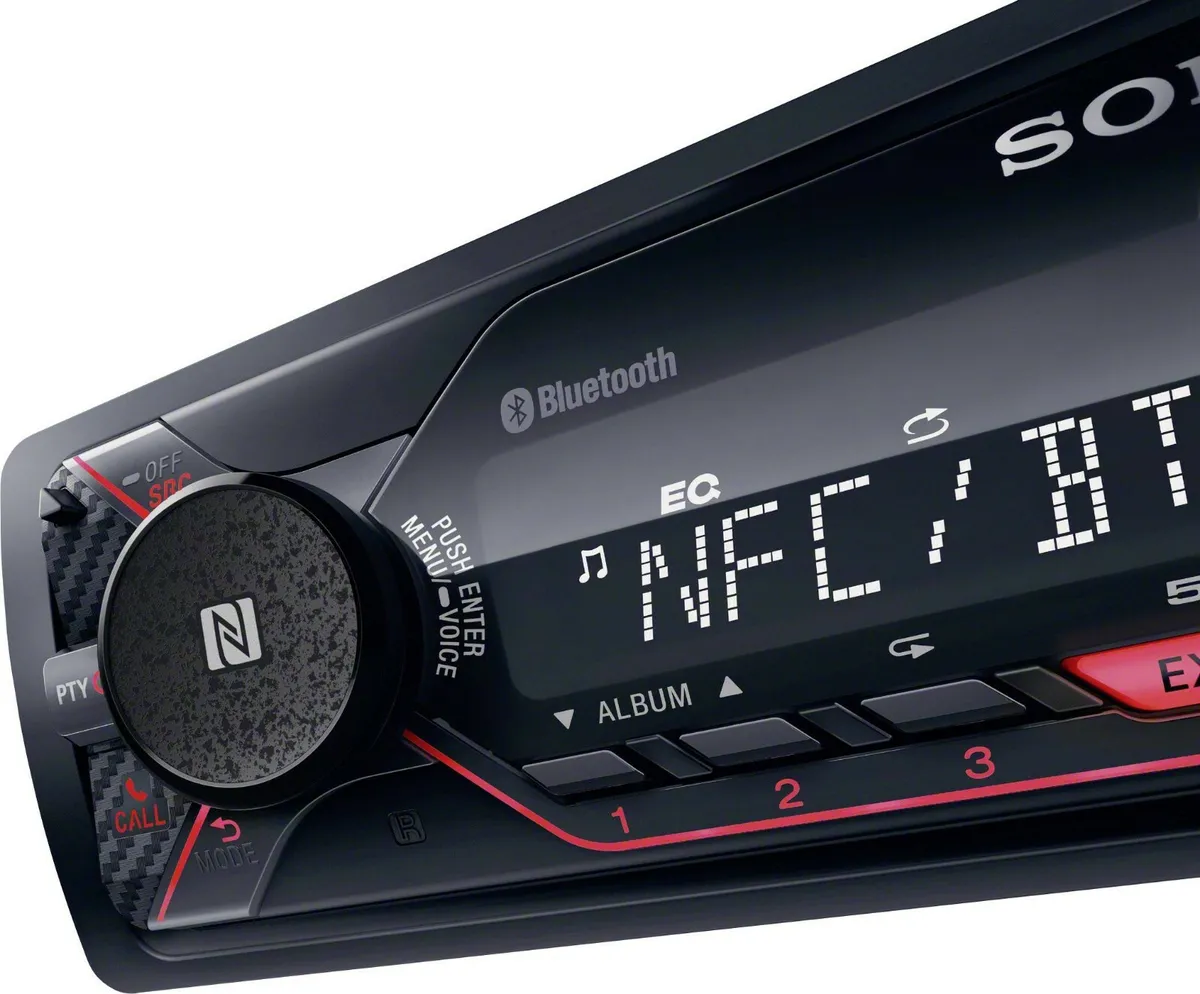 Esencialmente la seguridad Exención Bluetooth Car Radio stereo Sony DSX-A410BT USB AUX iPod iPhone Mechless  Player 4548736056664 | eBay