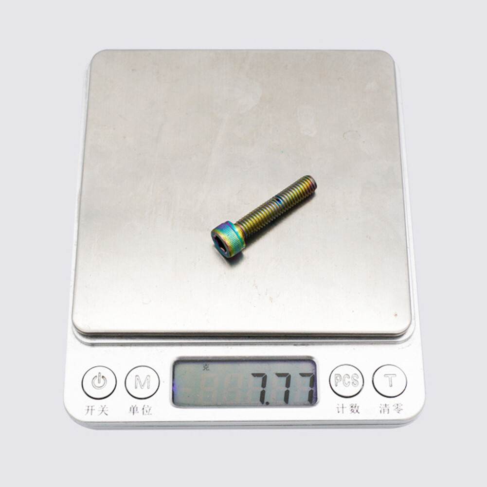 2pcs M6 Road Bike Bowl Cover Bicycle Stem Top Cap Screw for 30mm Fork