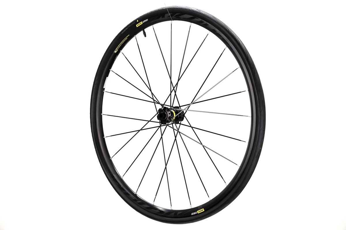 MAVIC - ＭＡＶＩＣ　ＡＫＳＩＵＭ　ＥＬＩＴＥ  ＵＳＴ Mavic Aksium Elite UST Road Front Wheel, 27.5