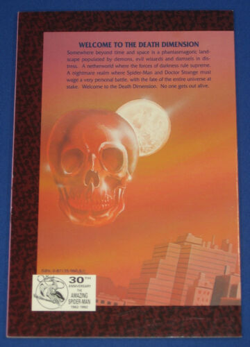 Spider-Man Dr Strange Prestige Comic Book 1992 The Way To Dusty Death Marvel - Picture 2 of 2
