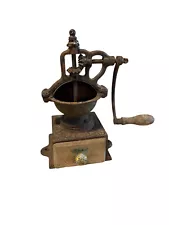 Antique FRERES PEUGEOT BREVETES S.G.D.G Coffee Grinder model A  Needs Restoring