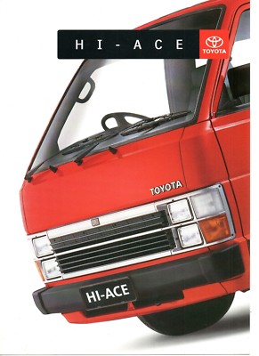 Toyota Hi-Ace Super 16 & Siyaya (made in South Africa) _2001 Prospekt / Brochure