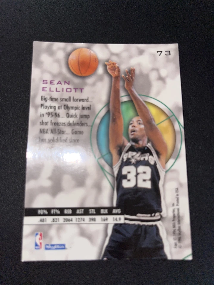 Skybox 1995-96 baloncesto negro surtido individual Foto 2 de 4