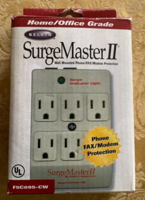 Surge Master II for 6 plugs Belkin