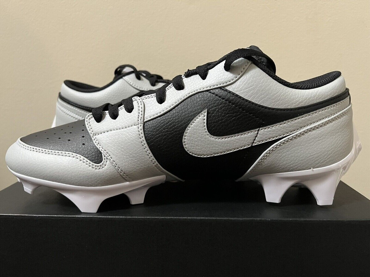 Nike Air Jordan 1 Low TD Shadow 2.0 Grey Football Cleats Mens Size 9 FJ6245-002 Jordan 1 Low TD Cleat  main image 3