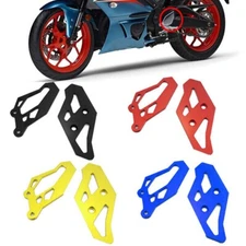 For 2015-2025 R3 MT-03 MT03 Aluminum Footpeg Footrest Heel Plate Guard , YZF-R3