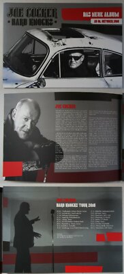 Joe Cocker Hard Knocks German Presskit 2010 Nice Folder