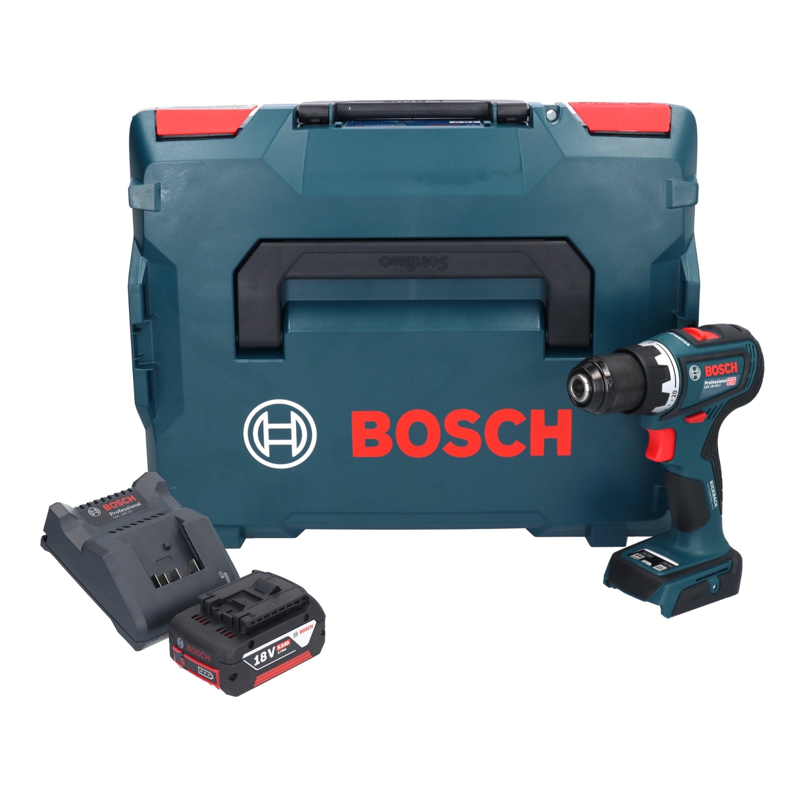 Профессиональный фрезерный станок Bosch GSR 18V-90 C 18 В 64 Нм + 1x Akku 5 Ач + регулятор