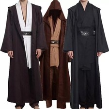 Star Wars Jedi Sith Anakin Skywalker Obi Kenobi Wa Cosplay Costume Cloak Robe