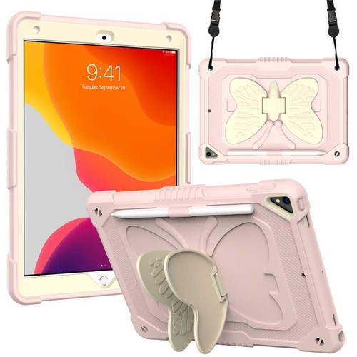 For iPad 7 8 9 10 11th Gen Air Pro 11 2025 Kid Shockproof Strap Stand Case Cover - Picture 64 of 151
