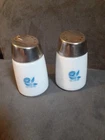 Vintage Milk Glass Salt and Pepper Shakers  Starline Morning Glory #902