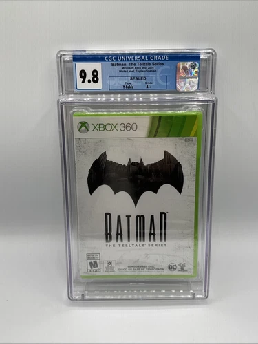 Batman: The Telltale Series (Xbox 360, 2016) CGC 9.8 A++ NEW Factory Sealed
