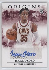 2020-21 Panini Origins Rookie Auto Isaac Okoro #RA-OKO Auto 06mc