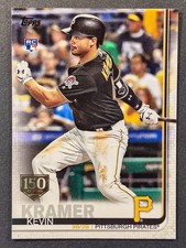 2019 Topps 150 Years Gold Stamp Parallel #648 Kevin Kramer Pittsburgh Pirates