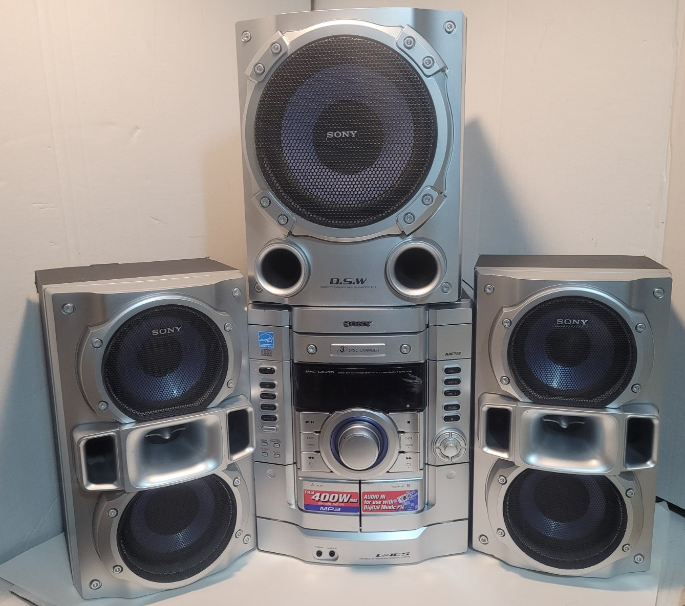 Cd Cassette Radio Tested Works