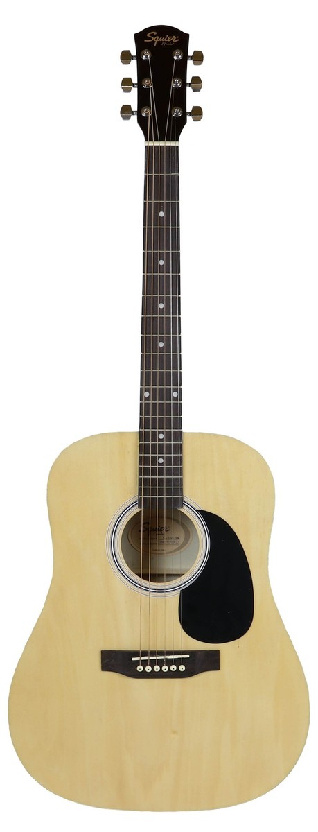 Fender Squier Dreadnought Acoustic Guitar - Natural | eBay