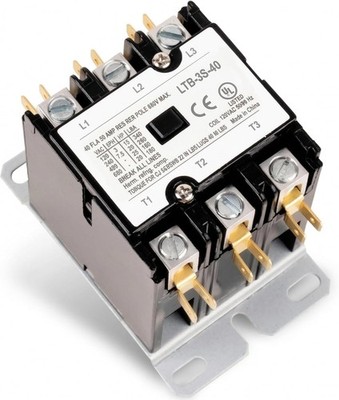 3 Pole 40 Amp Contactor 120V Coil DP Contactor HVAC Contactor 42CF35AF