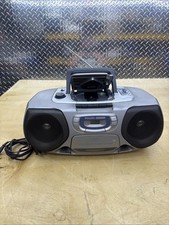 Philips Magnavox AZ1010 AM/FM Radio CD/Cassette Player Boom Box Tape Not Working