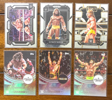 6 Card LOT of WWE Ultimate Warrior Wrestling Cards - Universe