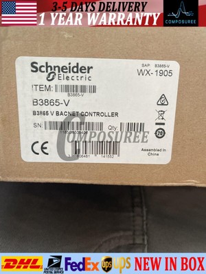Schneider B3865-V BACNet Andover Continuum Controller w/ Built-in ...