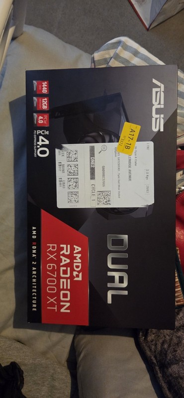 ASUS AMD Radeon RX 6700 XT 12GB GDDR6 Dual-Fan Graphics Card