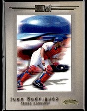 2001 Fleer Showcase #104 Ivan Rodriguez Baseball Card 1002P