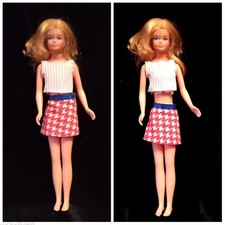 Barbie Skipper Growing Up/ Cresce Con Te. Mattel Anni 70