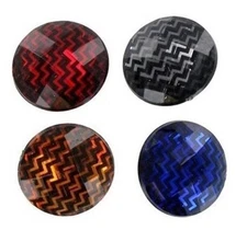 Sewology Gem Buttons Assortment - Chevron Primary
