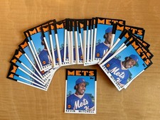 1986 TOPPS TRADED #74T KEVIN MITCHELL (RC)!! NM-MT OR BETTER!! 49 CARD LOT!!