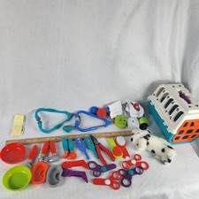 Veterinary Pretend Play Kit Pet Medical Doctor Set Toys Dog Imagination 20 pcs