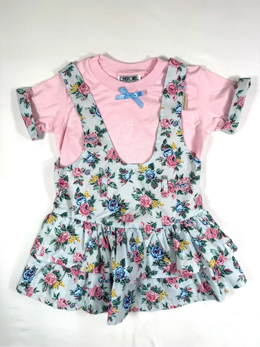 cherokee pink dress Embroidered Cherokee Rose Dress