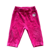 Baby girl juicy couture pink velour pants 3-6M