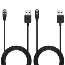 AWINNER 2 Pack Compatible for Shokz Charging Cable,Magnetic 3.3 feet, Black