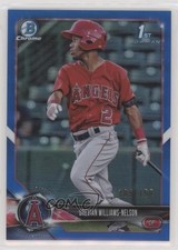 2018 Bowman Draft Chrome Blue Refractor /150 Drevian Williams-Nelson #BDC-77 c5r