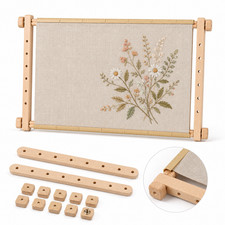 Beech Wood Cross Stitch Scroll Frame Set 30x48cm 11.8x18.9in embroidery hoop
