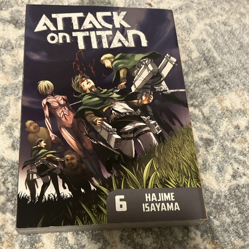 Attack on Titan Vol 6 #6 Manga Softcover English Hajime Isayama Kodansha