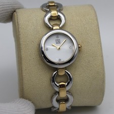 ESQ Movado Crystal MOP Dial Steel Quartz Ladies Watch 07101188