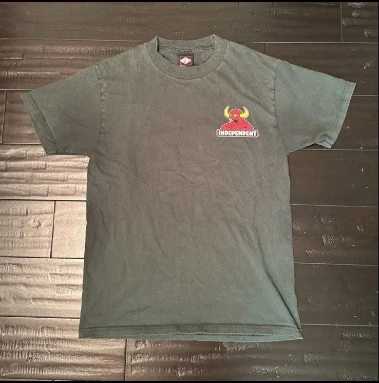 Independent Green Skater Tee Size Small No Flaws Perfect Condition - Image 2 of 4