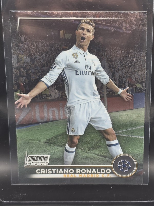 2022-23 TOPPS STADIUM CLUB CHROME UEFA CLUB COMPETITIONS 7 CRISTIANO RONALDO
