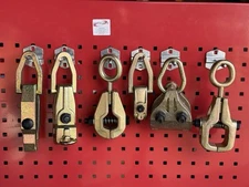 6pcs Auto Body Repair Self Tightening Pulling Clamp Long Nose 3 Way C Clamps Set