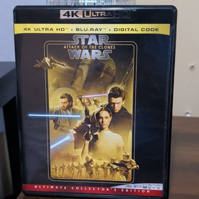 Star Wars Attack of the Clones Ultimate Collector's Ed 4K UHD + Digital