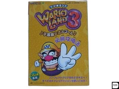 Wario Land 3 Guide for Nintendo Game Boy Color Japanese Book - Picture 1 of 1