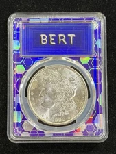 1900-O $1 Morgan Silver Dollar PCGS MS64 BERT Holder Item #774