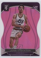 2024 Totally Certified Legends Pink Platinum Mirror Die-Cut John Stockton 1a1r