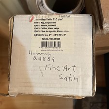 Hahnem hle Photo Rag Bright White, 310gsm, 24"x39' Roll, 3in Core FineArt Inkjet