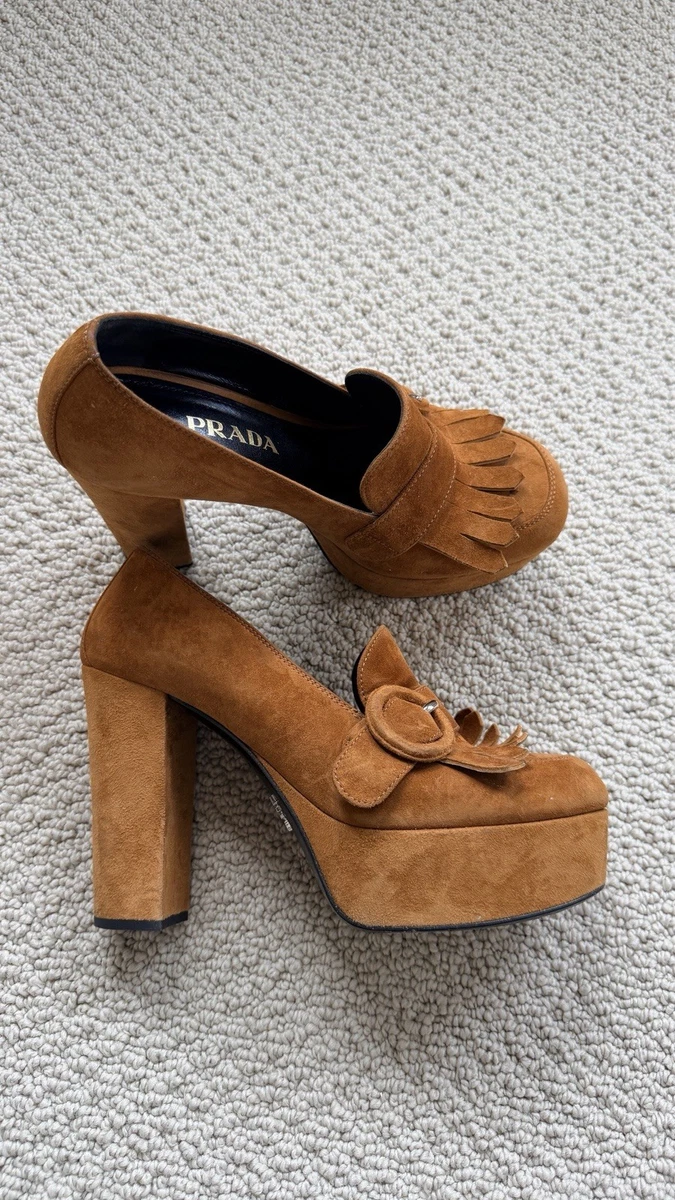 PRADA Women's Suede Heels for sale | eBay